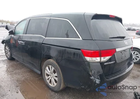 2015 Honda Odyssey Ex-L from USA, damaged, VIN 5FNRL5H69FB071115